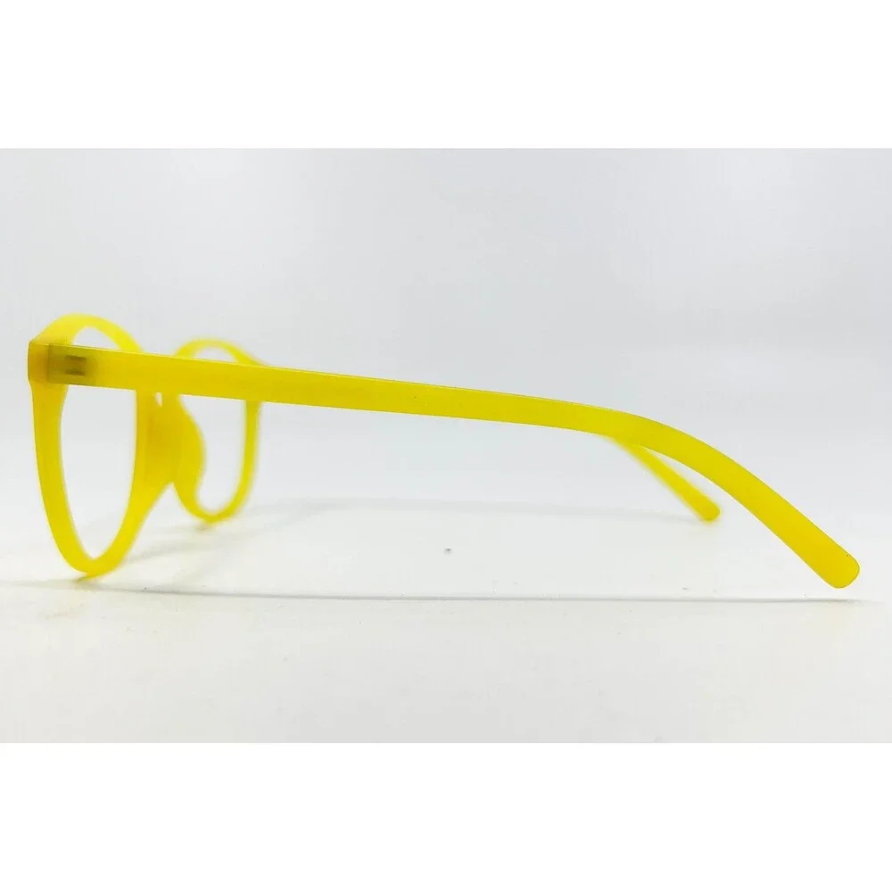 EyeBuyDirect Dutchess Eyeglasses Women Yellow Matte Round Frames 52-17-139